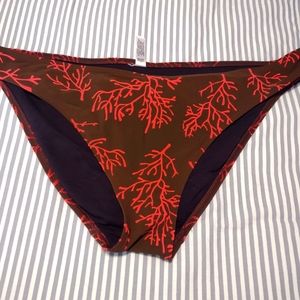 Victoria's secret coral swim bottoms  XL